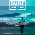 I MAILAko Surf Entrenatzaile Ikastaroaren deialdi berria